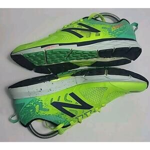 NEW BALANCE "1500v3" Racing Trainers Womens Sz 9 Yellow Green Blue Fantom Fit